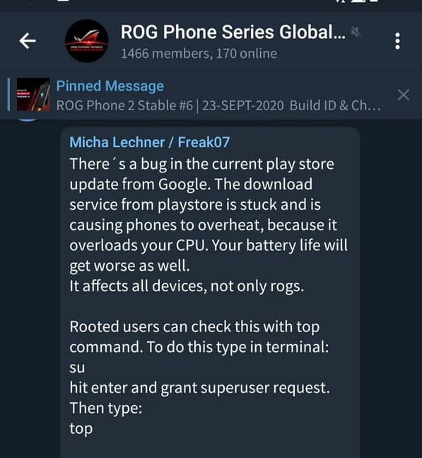 New update released to fix ROG Phone 2 battery drain issues