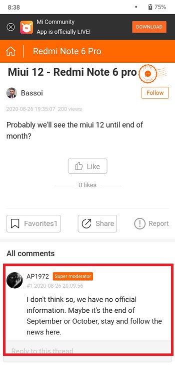 [UPDATE] Redmi Note 6 Pro MIUI 12 global rollout begins, Redmi 6/6A, Redmi Y3 hopeful