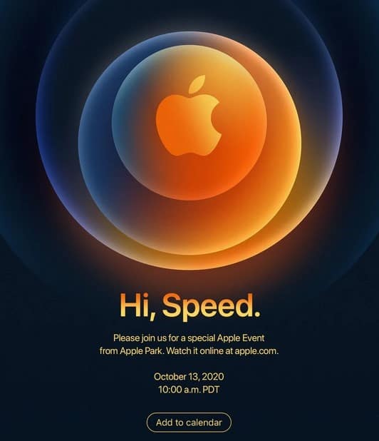 Everything You Should Know About "Hi, Speed" Invite From Apple Landing On October 13