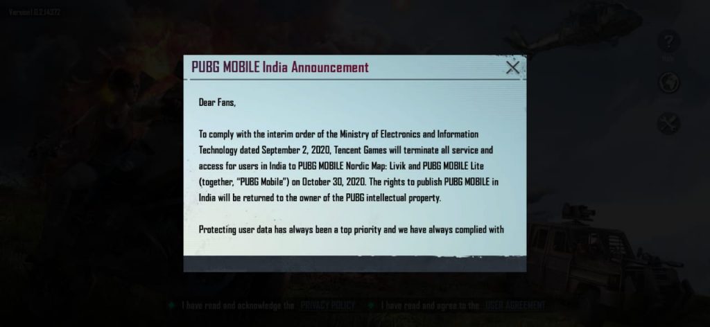 PUBG Mobile to Exit India Today