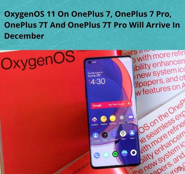 [Update] Android 11(Oxygen OS 11) open Beta 1 rollout for OnePlus 7 and 7T series begins