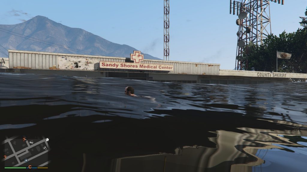 a representation of flood in GTA