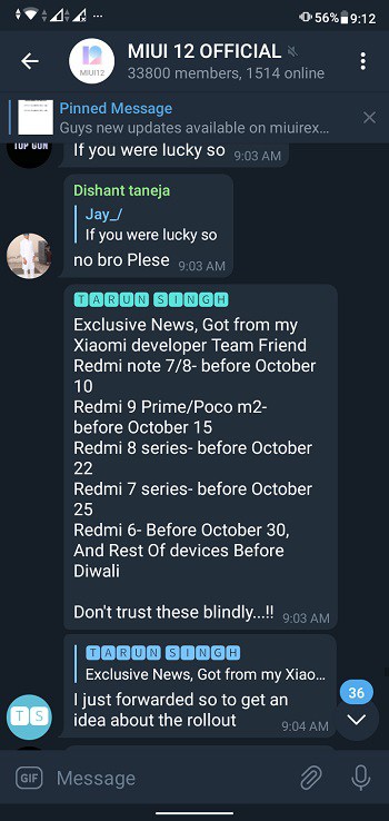 MIUI 12 Update RollOut By October End For Redmi Note 8, Redmi Note 7, Redmi 9, Redmi 8, Redmi 7, Redmi 6 & Poco M2