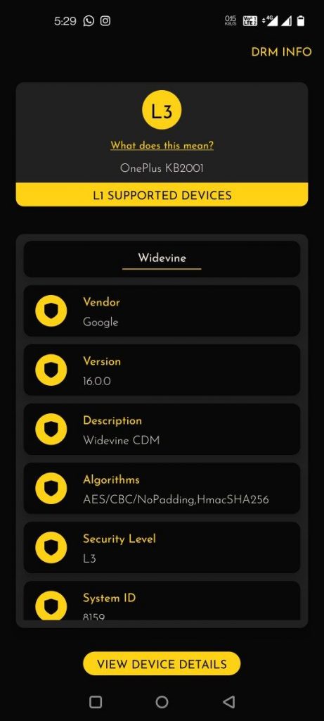 Widevine L1 gets downgraded to L3 again after firmware update for OnePlus 8 series users