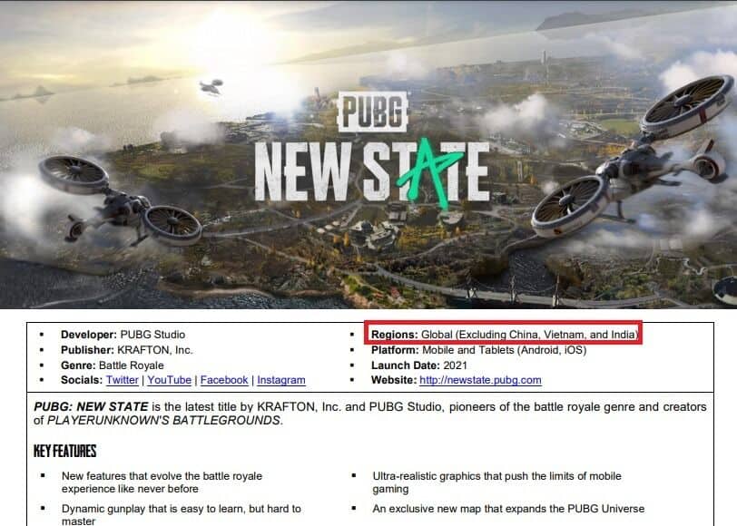 How to play PUBG New State in India and do Pre-registration?