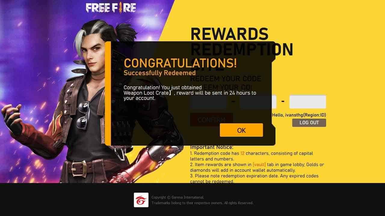 Free Fire Redeem Code Full List May 2021: How to redeem codes and collect free rewards?