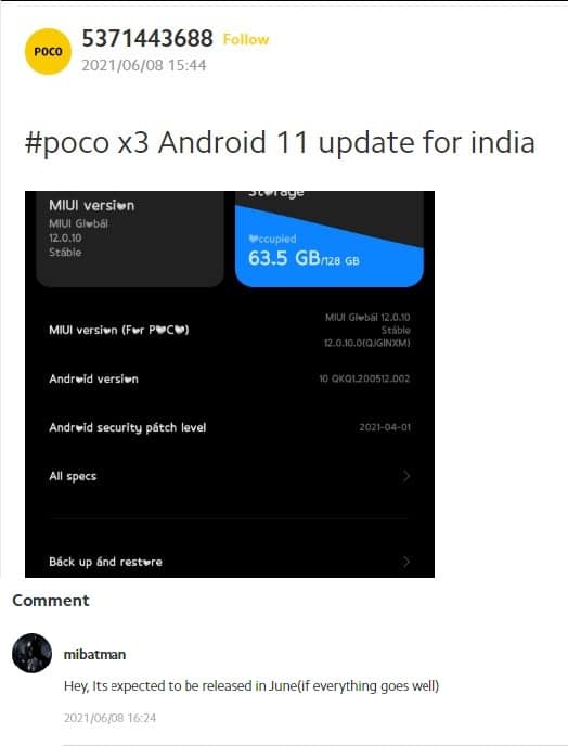 List of POCO devices ready to receive Android 11 update- Poco X3/NFC, Poco M2, Poco M2 Pro, Poco M3 & Poco C3