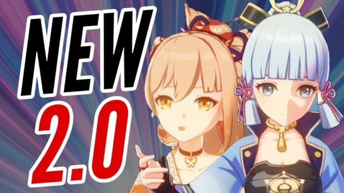 Genshin Impact 2.0 Update Size, Leaks, Release Date, Map Expansion Update, and Everything we know so far!