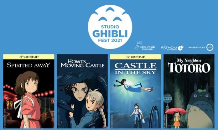 Studio Ghibli Fest 2021- Studio Ghibli films return to theater