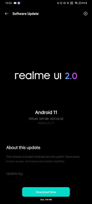 realme X2 Pro starts receiving a stable realme UI 2.0 Android 11 update?