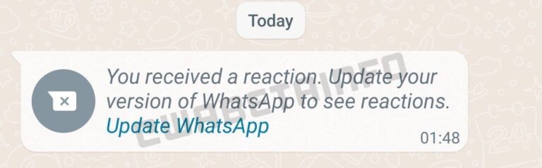 Emoji reaction to Whatsapp messages coming soon on Android & iOS!