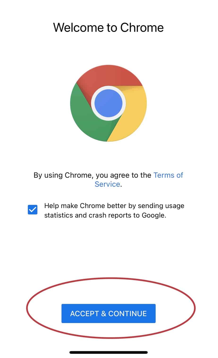 ios chrome file download not working