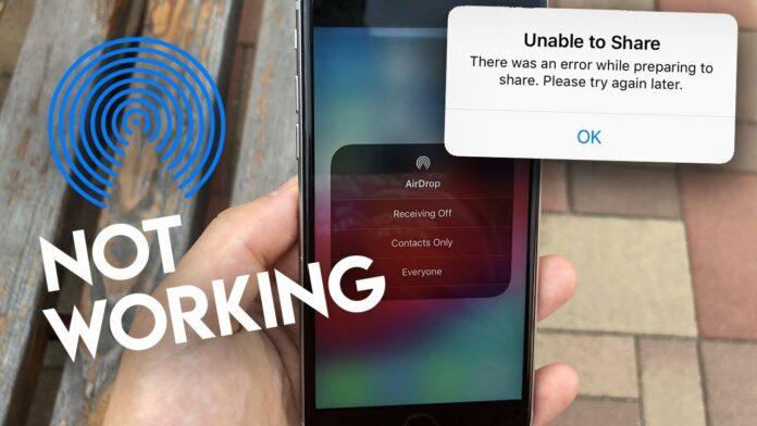 Are you getting the ‘AirDrop not working’ error on your Apple device? Here’s how to fix it!