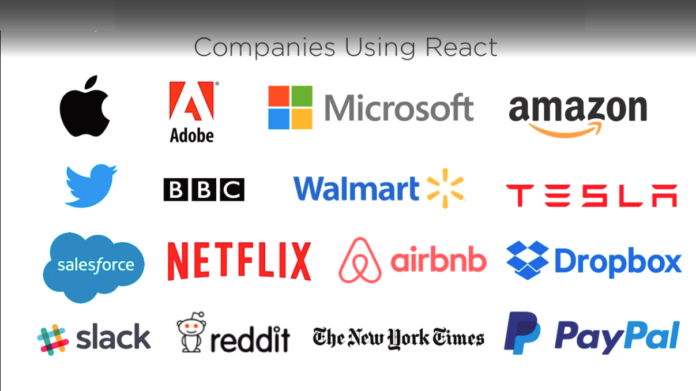Top Companies Using React