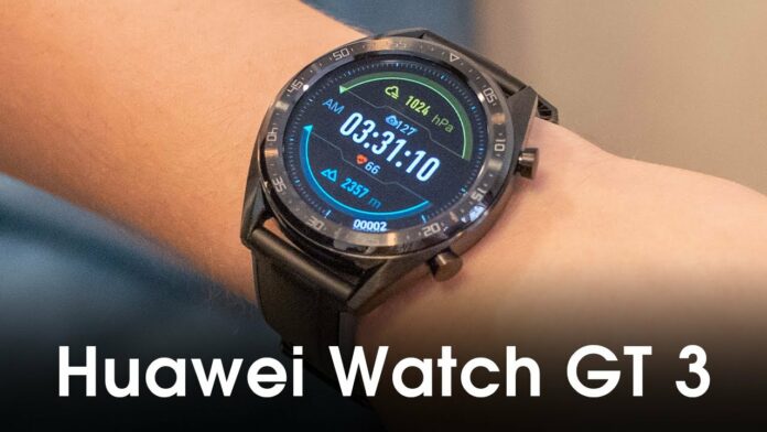 When is Huawei Watch GT 3 launch in India happening?