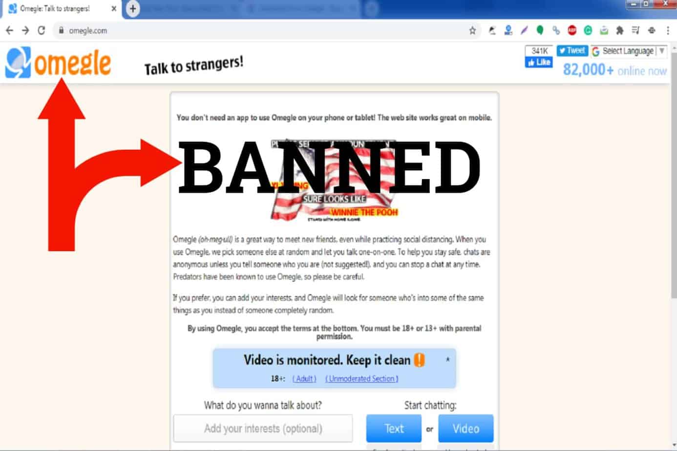 How To Get Banned On Omegle