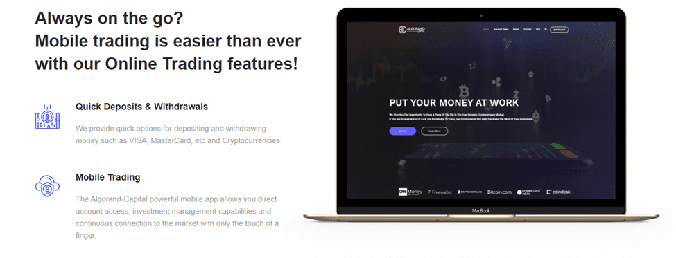 Algorand-Capital.com review: Discover Thousands of Trading & Investment Opportunities, Algorand-Capital Review.