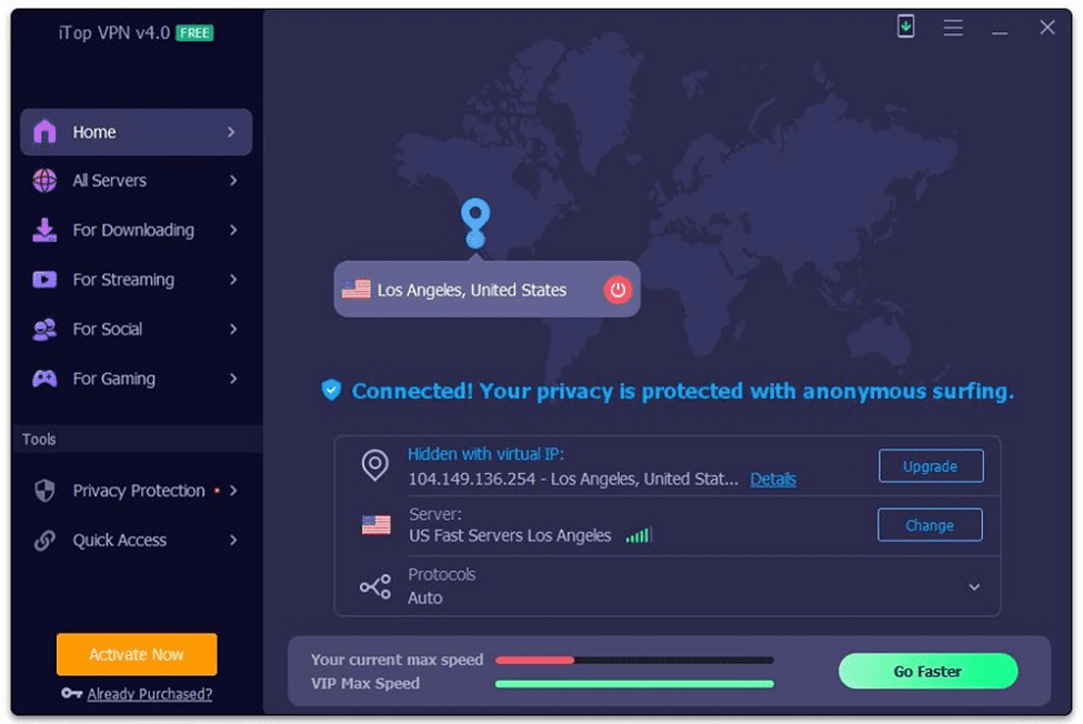 The Best VPN 2022: iTop VPN Review