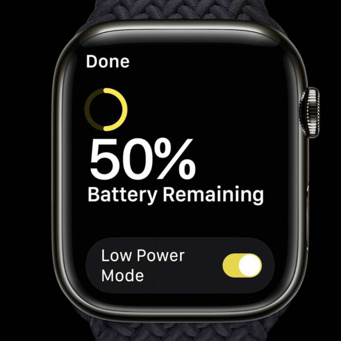 WatchOS 9 battery drain