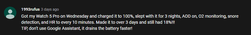 Many Samsung Galaxy Watch 5 Pro users complaining of terrible battery life