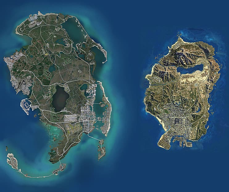 GTA 6 Map Leak