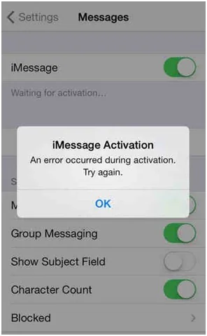 Are You Getting an iMessage Waiting For Activation Error? Here Are Top 10 Different Ways To Fix It!