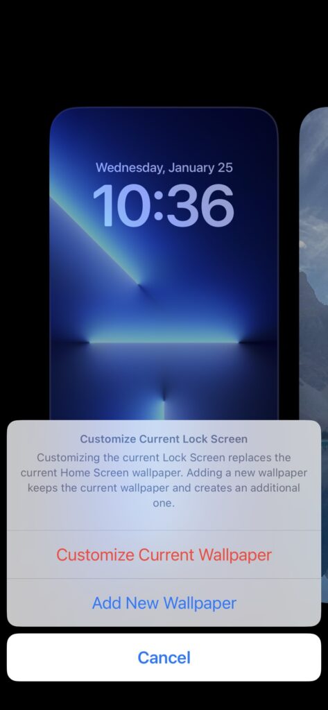 How to customize deleted iOS wallpapers and recover them after iOS 16.3 update?