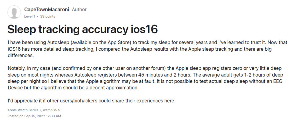 Is Apple Watch Sleep Tracker on iOS 16 accurately measuring your sleep?