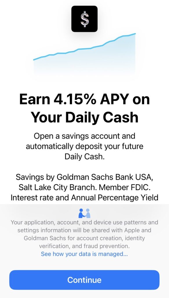 Is your Apple Card Savings account option under "Daily Cash" not showing up? Here are all the details!