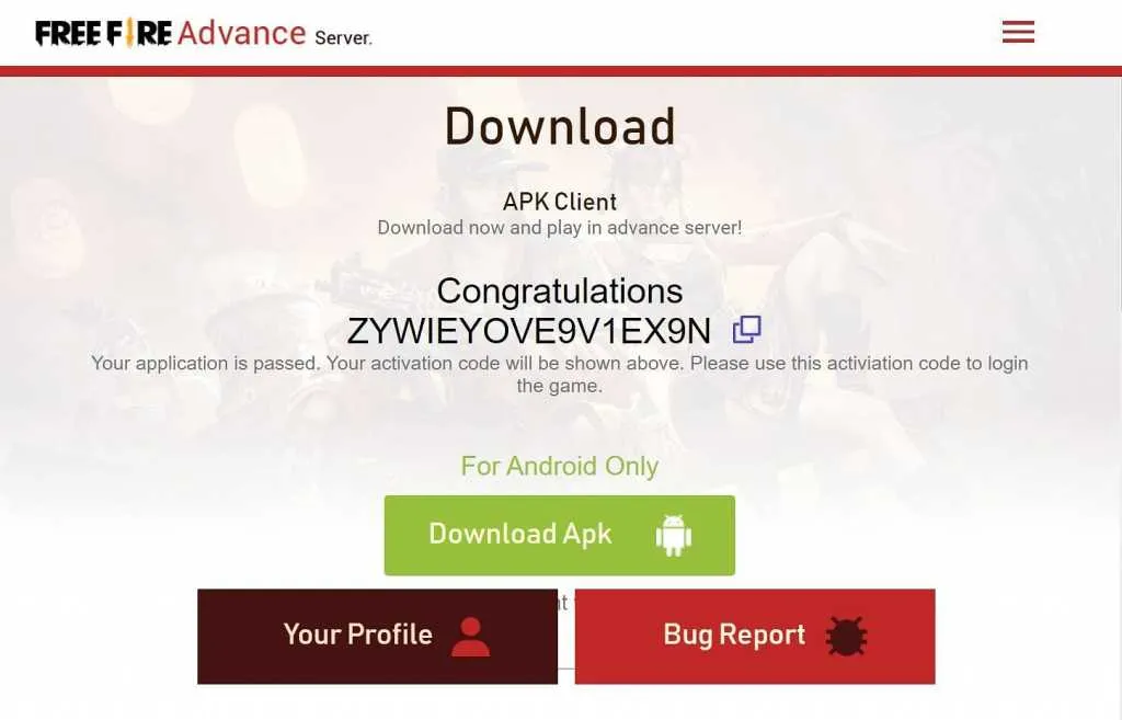 How to register for Free Fire Advance Server for the upcoming Free Fire OB40 update?