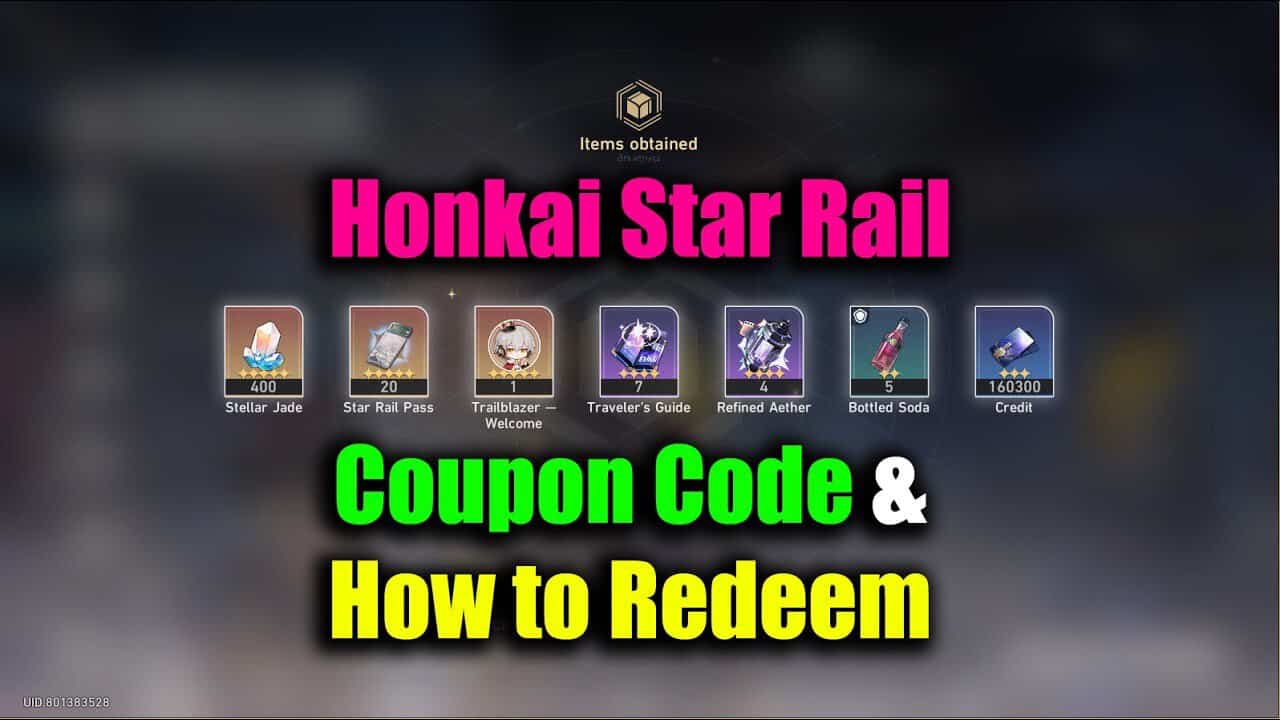 Honkai Star Rail Gift Codes Launch Celebrations, How To Redeem, And More