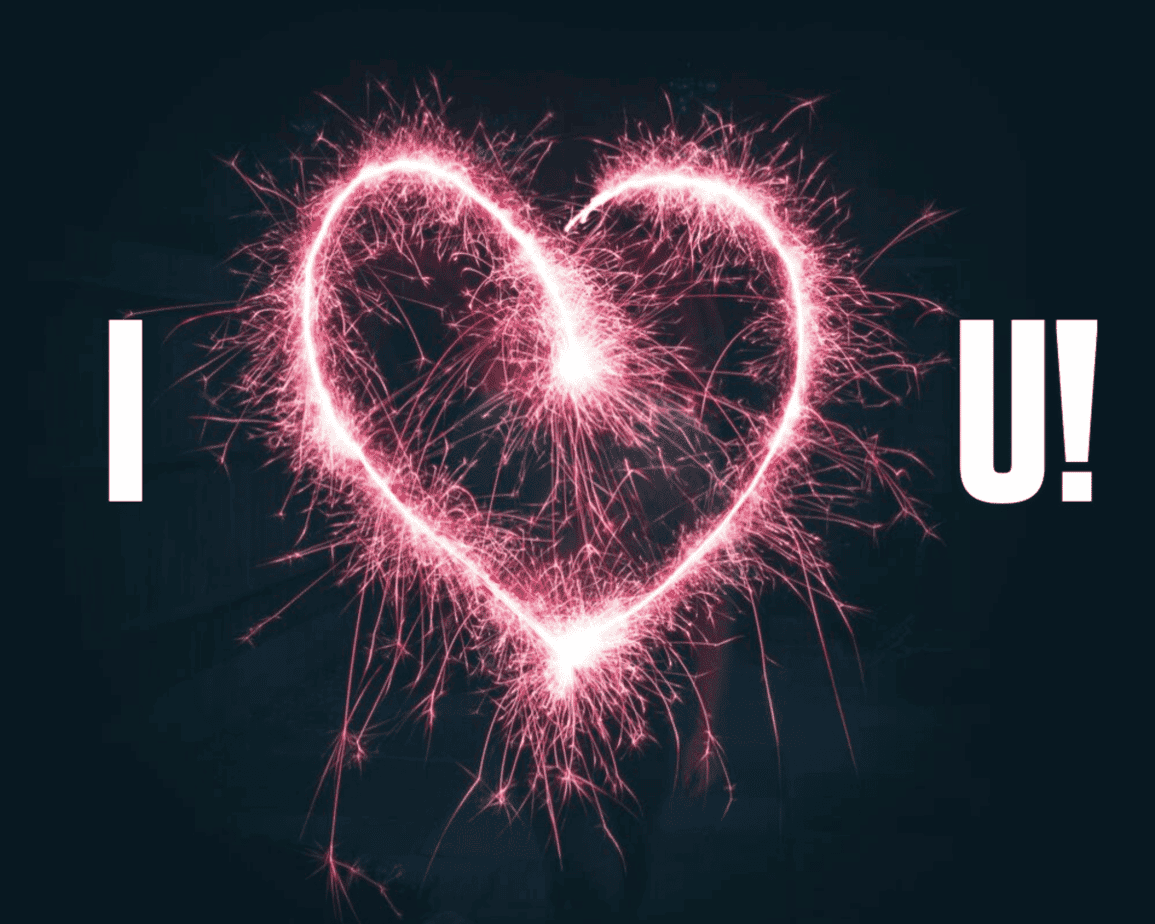 scrolling text i love you 100 copy and paste tiktok