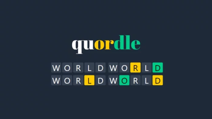 Quordle 456 — April 25, 2023: Know hints and answers for today’s word puzzle