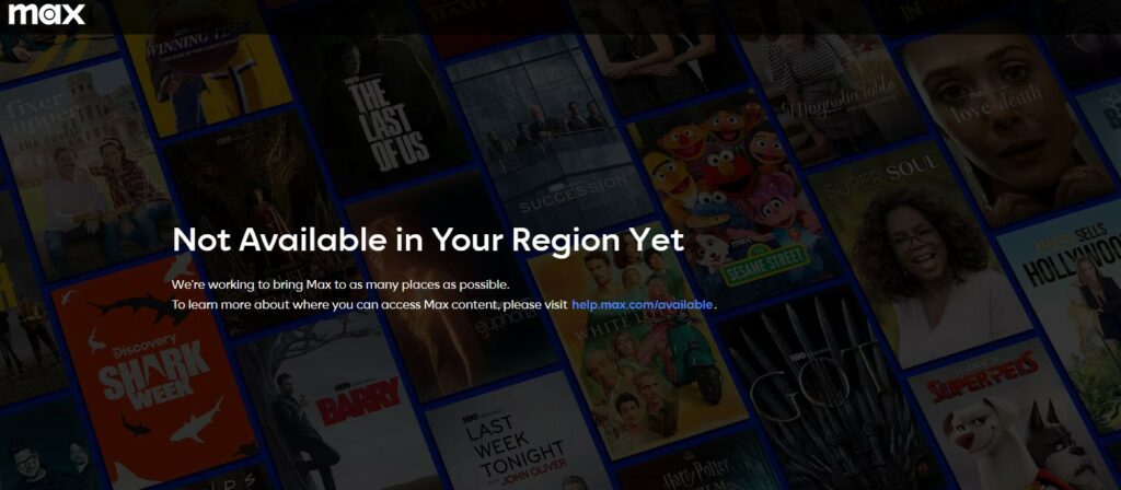 HBO Max ‘Not available in your region’ error troubling many after upgrade! Here are potential fixes