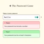 The Password Game