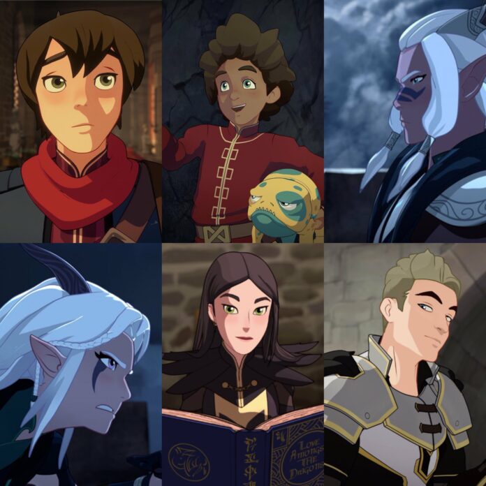 What’s the age of major characters in The Dragon Prince and when are their birthdays?