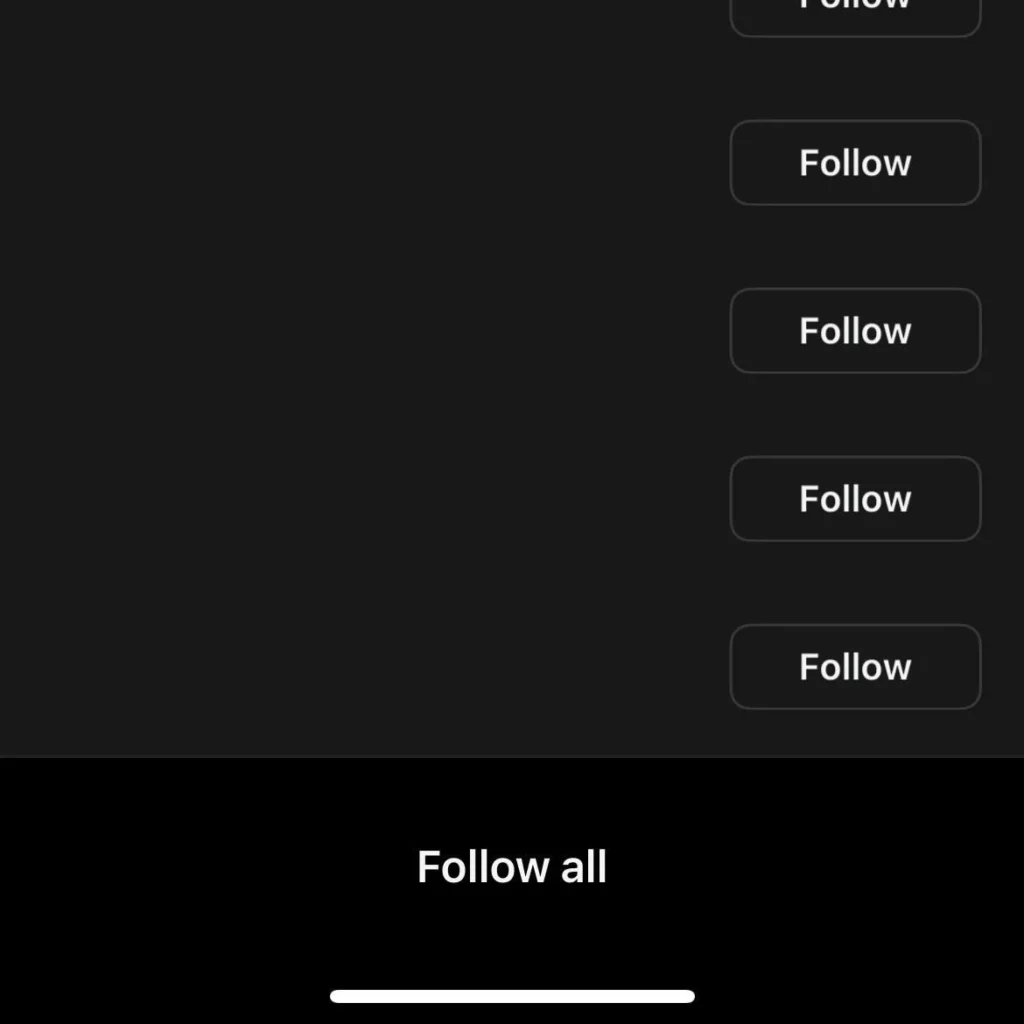 How can you follow all your Instagram Friends and new people on Threads?