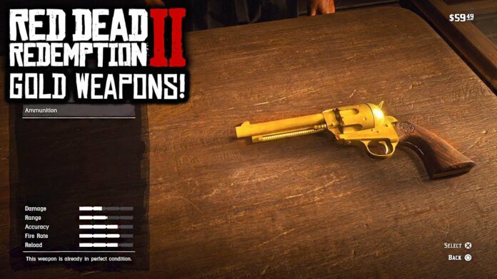 How to toggle all Golden Guns in Red Dead Redemption 1 on PS4 and Switch?