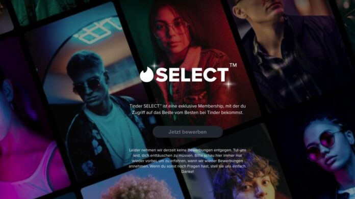 Is Tinder Select download available for free?