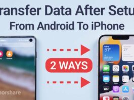 Transfer Data from Android to iPhone