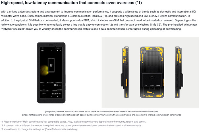 Is Sony's "PDT-FP1" Portable Data Transmitter based on Xperia 5 V or Xperia Pro II?