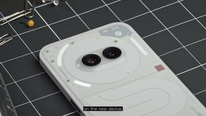 Nothing Phone 2a renders leaked in a video ahead of the 5th March launch