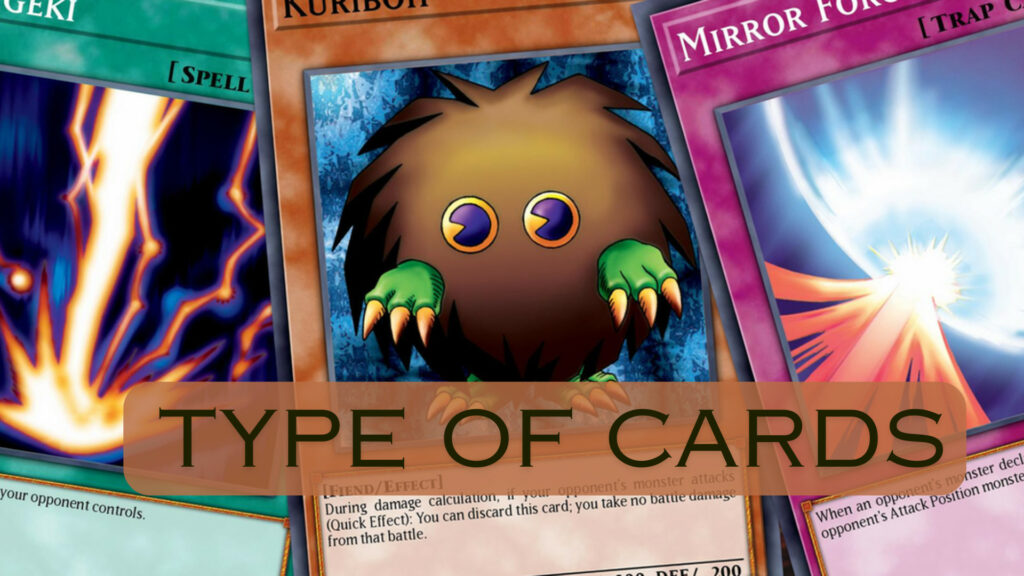 Card Types in Yu-Gi-Oh Game