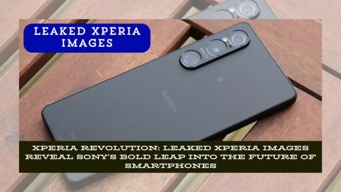 Xperia Revolution: Leaked Xperia Images Reveal Sony’s Bold Leap into the Future of Smartphones