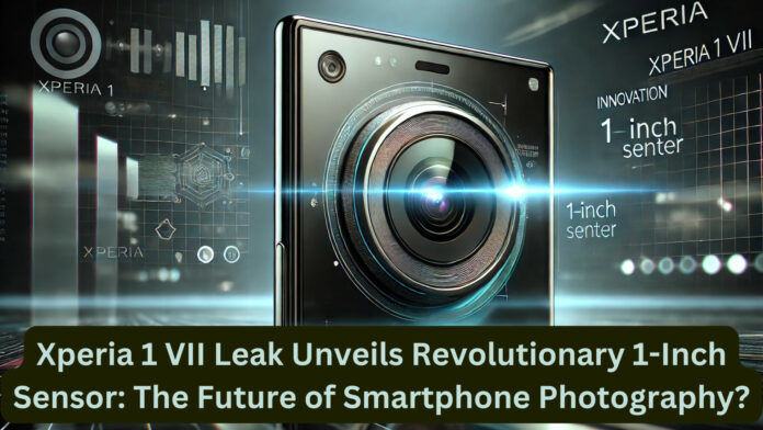 Xperia 1 VII Leak Unveils Revolutionary 1-Inch Sensor: The Future of Smartphone Photography?