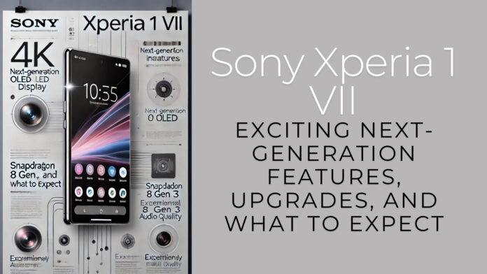Sony Xperia 1 VII: Exciting Next-Generation Features, Upgrades, and What to Expect