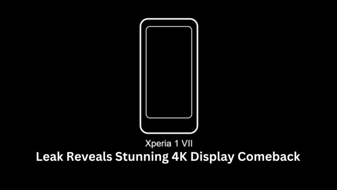 Xperia 1 VII Leak Reveals Stunning 4K Display Comeback, But Are the Camera Upgrades Underwhelming?