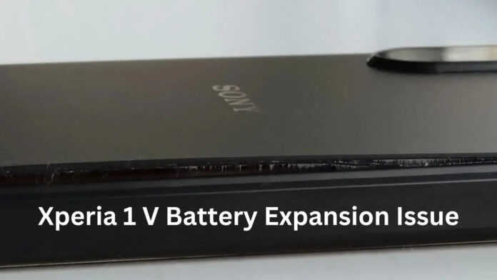 Xperia 1 V Battery Expansion Issue: Rear Panel Detachment Raises Safety Concerns