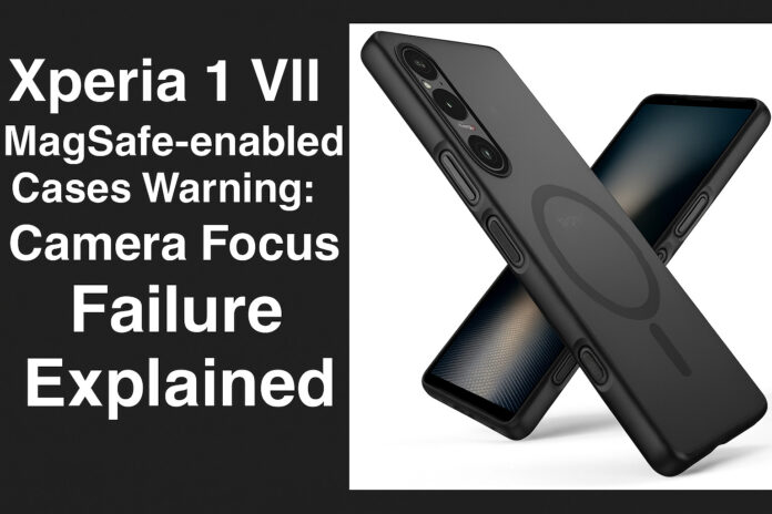 Xperia 1 VII MagSafe-enabled Cases Warning: Camera Focus Failure Explained