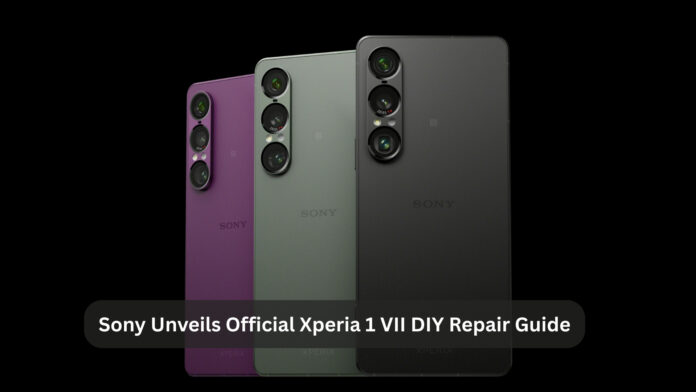 Sony Unveils Official Xperia 1 VII DIY Repair Guide: Is This a Nod to Right to Repair Regulations?
